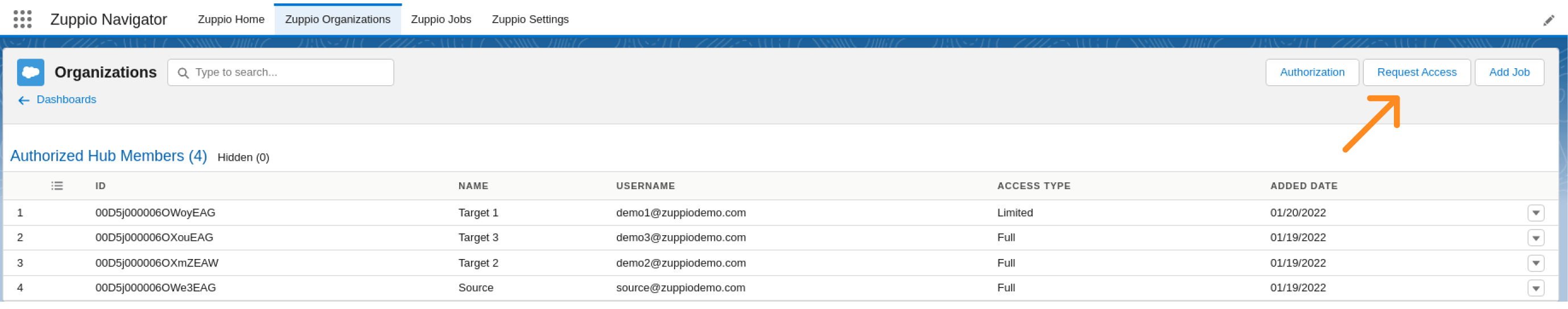 Mass Access Request in ZuppIO